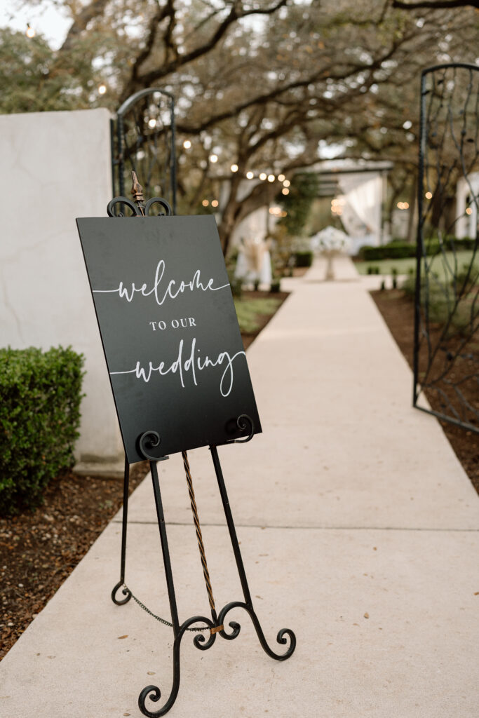 The Gardens at West Green - Wedding Details