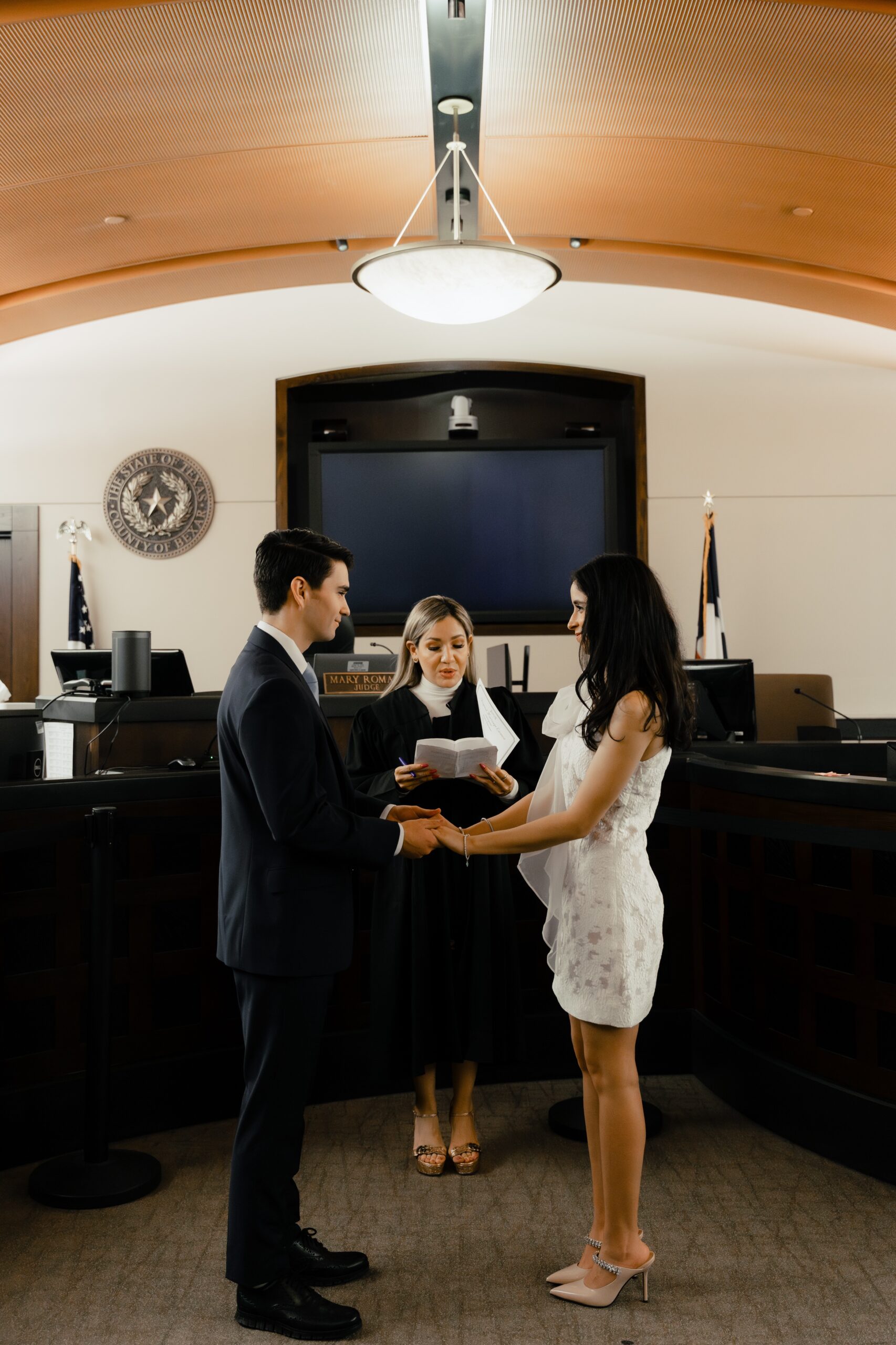 Courthouse Wedding Photography in San Antonio, Texas Bexar County