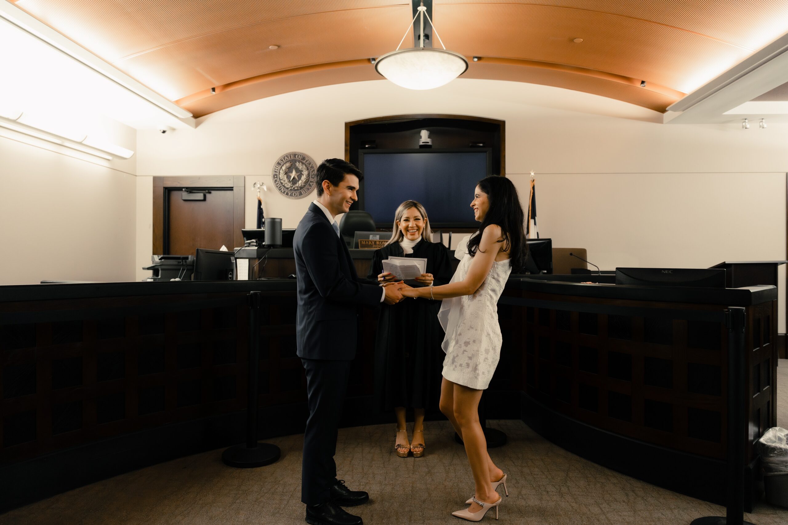 Courthouse Wedding Photography in San Antonio, Texas Bexar County