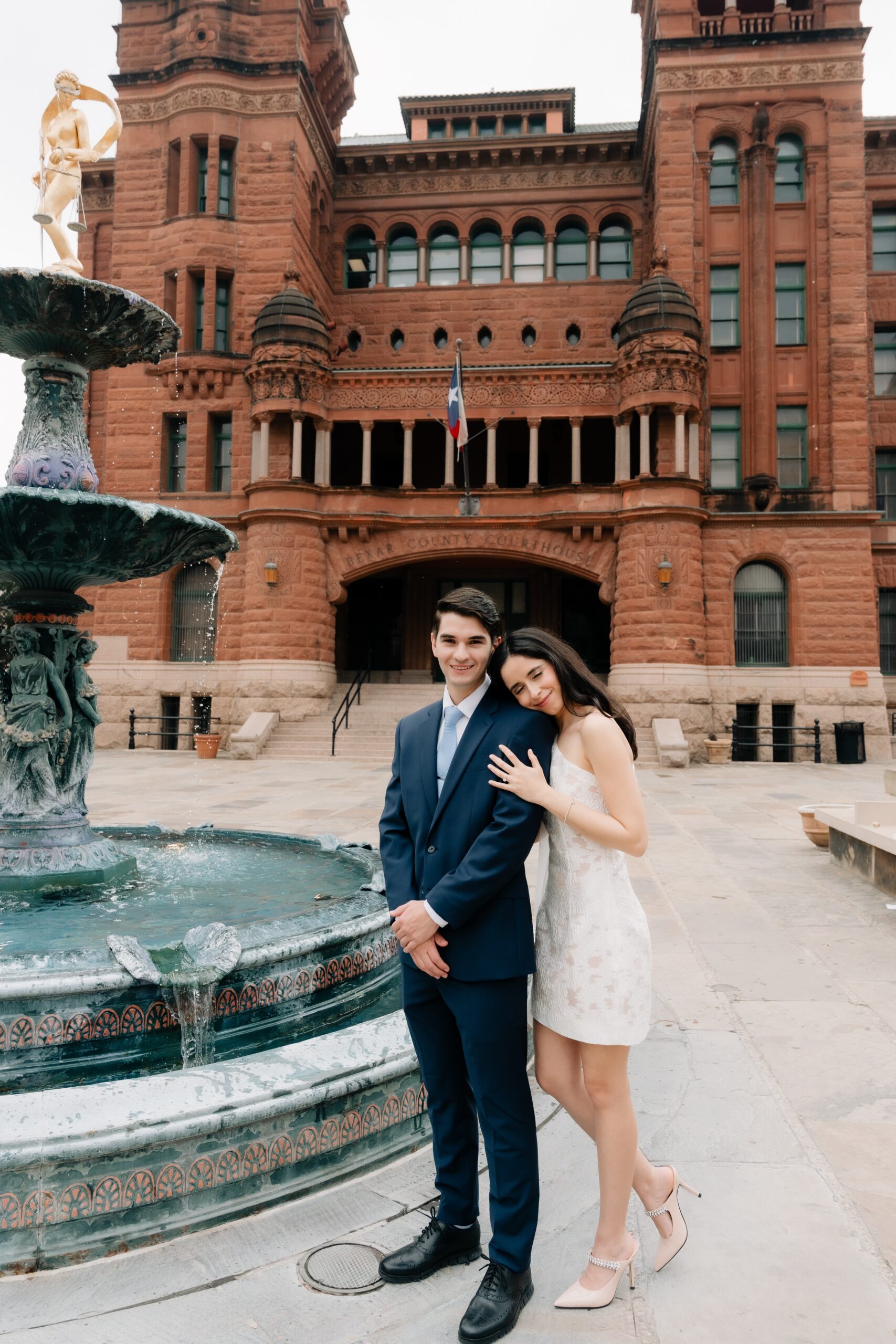 Bexar County Courthouse San Antonio Wedding Photographer 