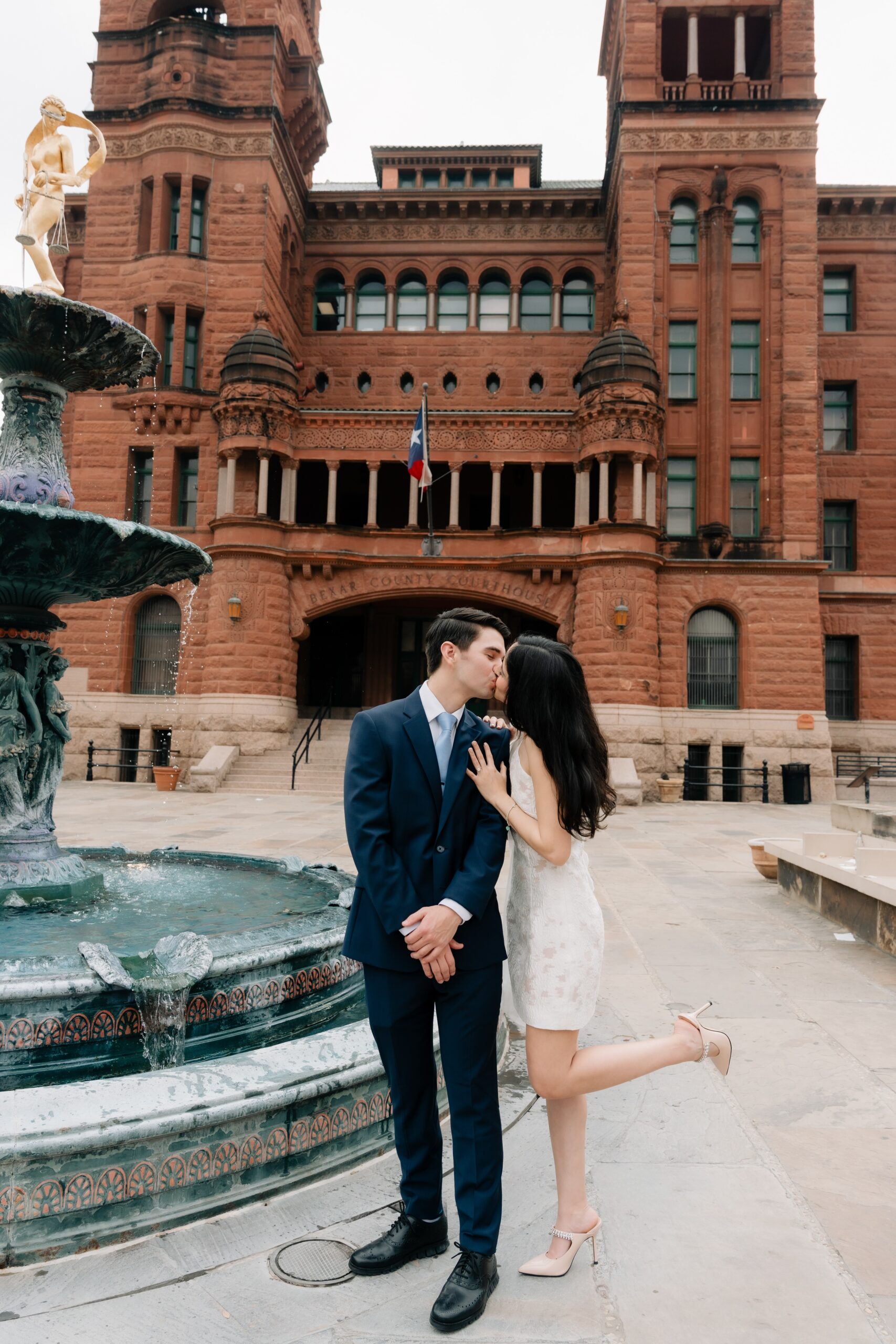 Bexar County Courthouse San Antonio Wedding Photographer 