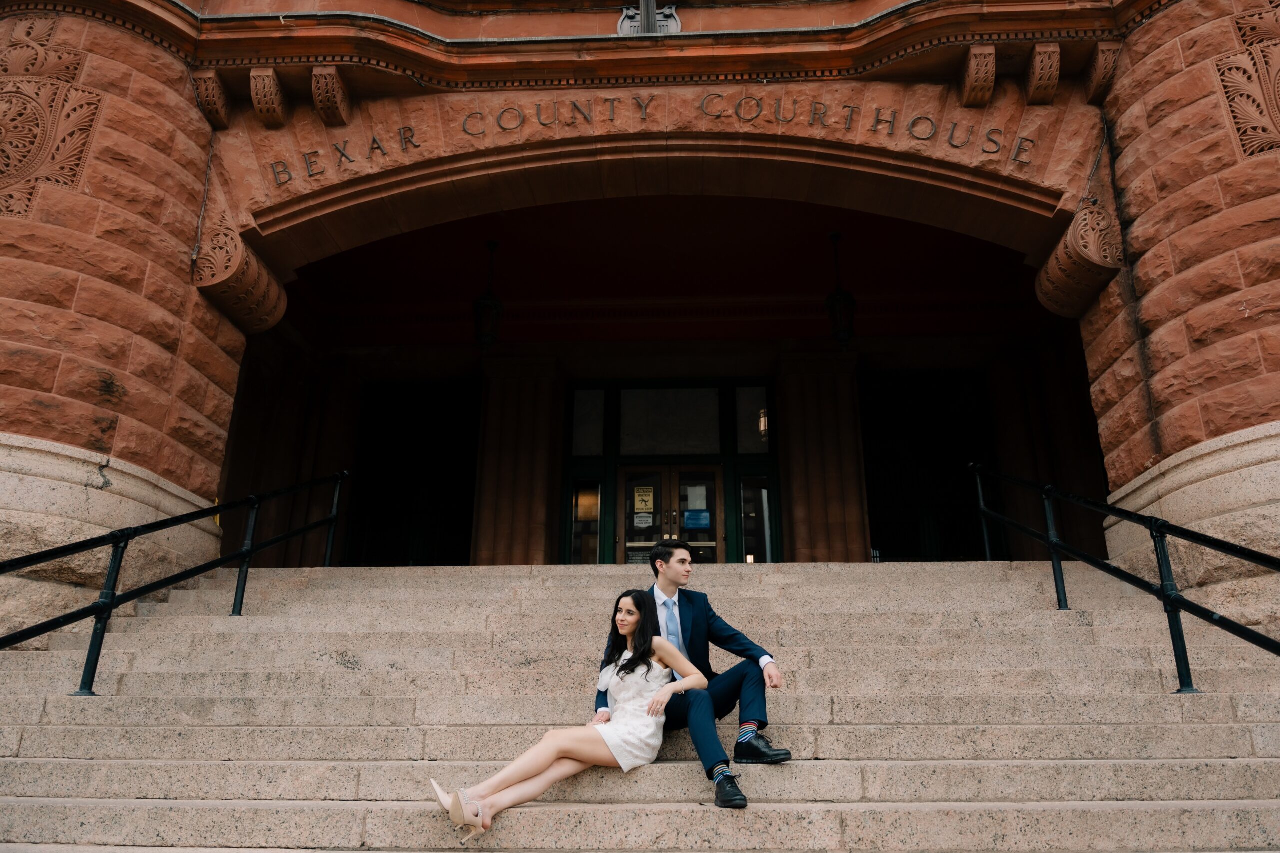 Bexar County Courthouse San Antonio Wedding Photographer 