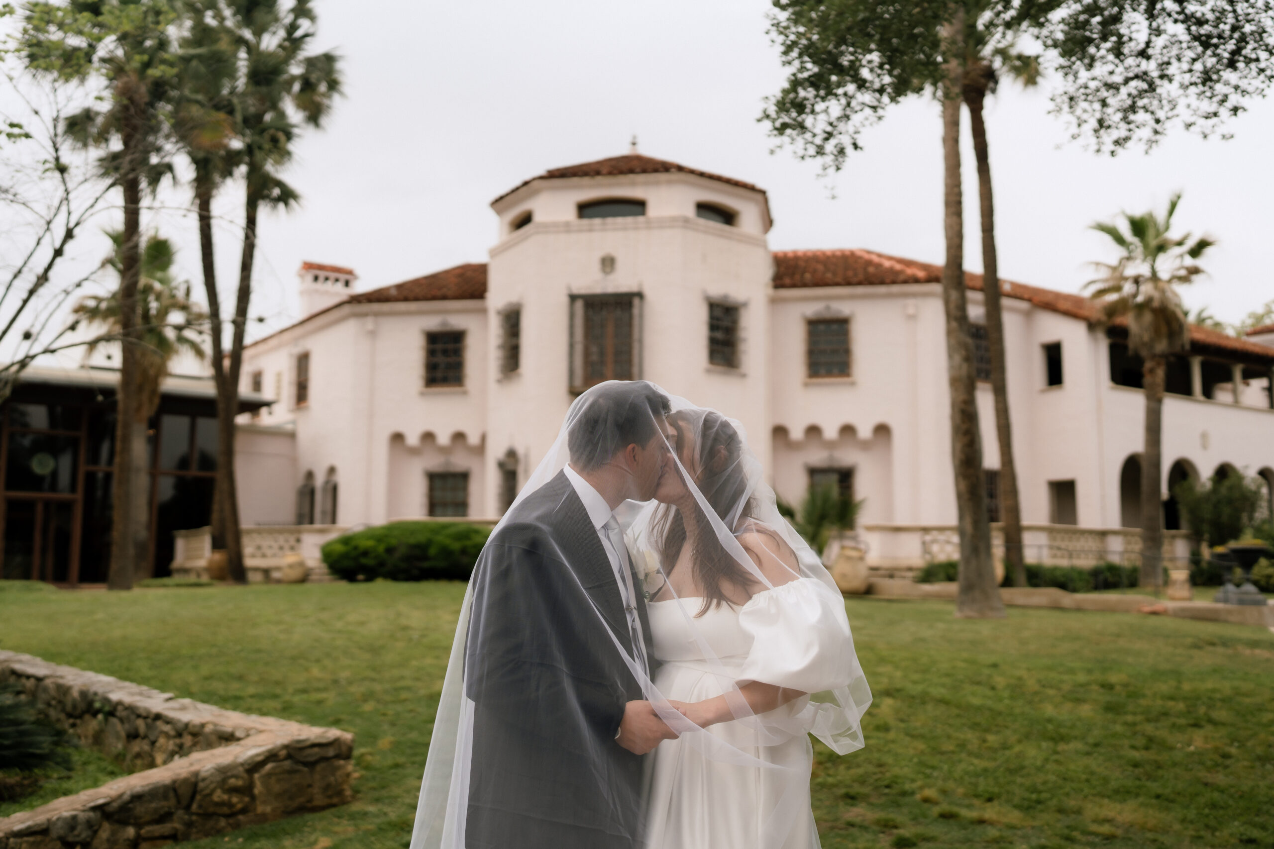 Under the veil shot at the Mcnay Art Museum in San Antonio, Texas