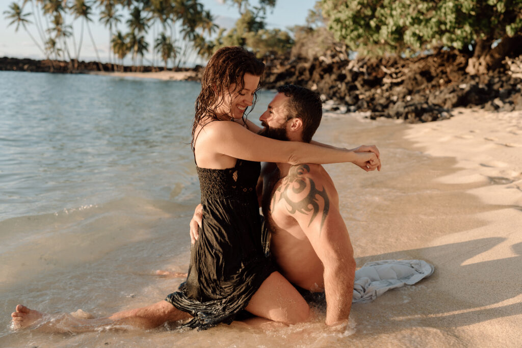 Couple's Beach Session - Intimate Candid Shots