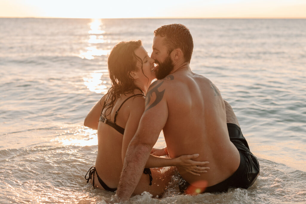 Couple's Beach Session - Sunset Session