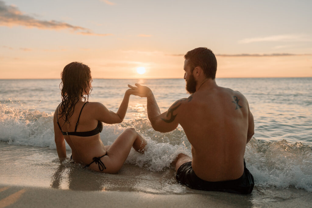 Couple's Beach Session - Sunset Session