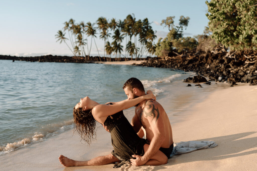 Couple's Beach Session - Candid