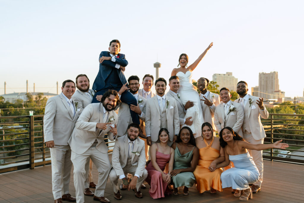 Outdoor Weddings - Bridal Party