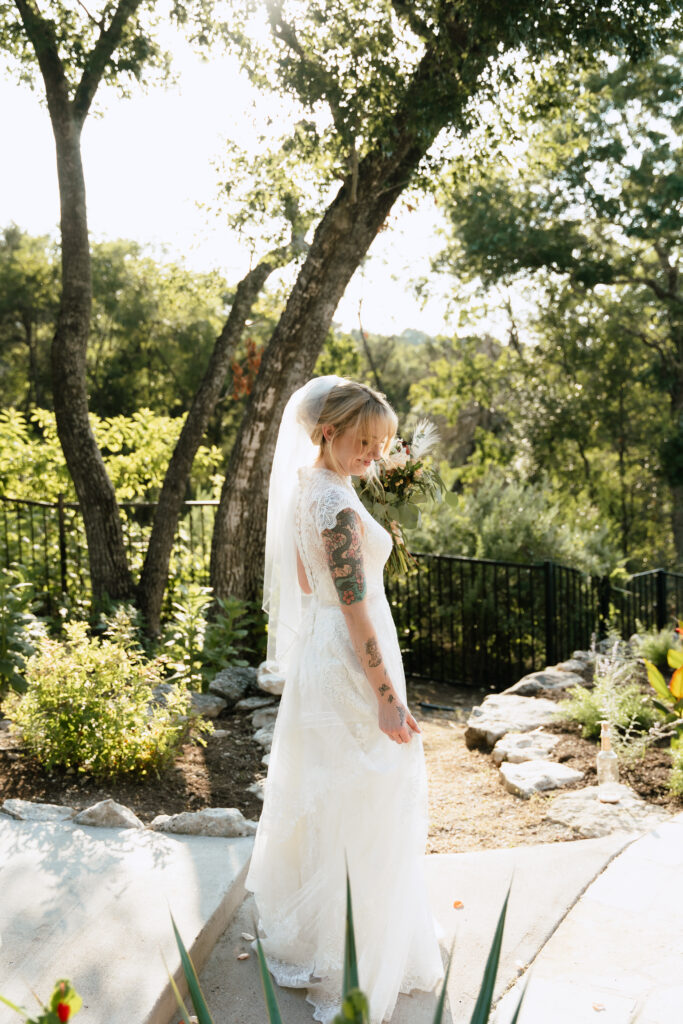 austin elopement the bride