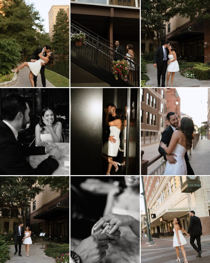 Romantic Engagement Photo Spots - The Riverwalk