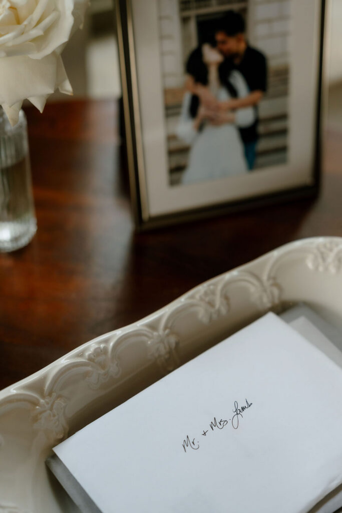 Minimalist wedding at Villa Antonia in Jonestown Texas