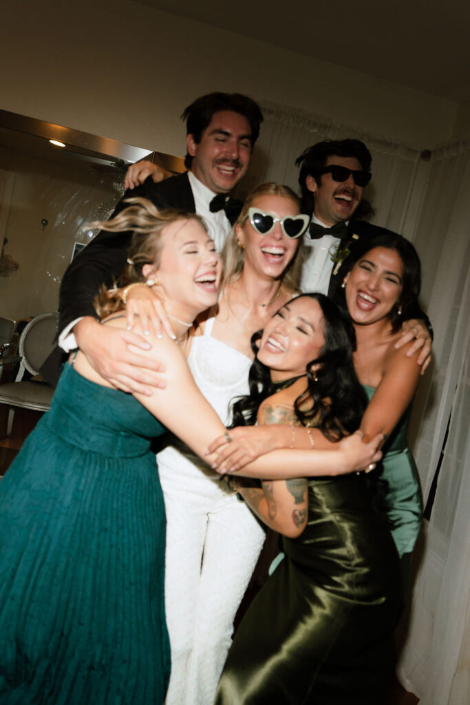 Candid wedding photography