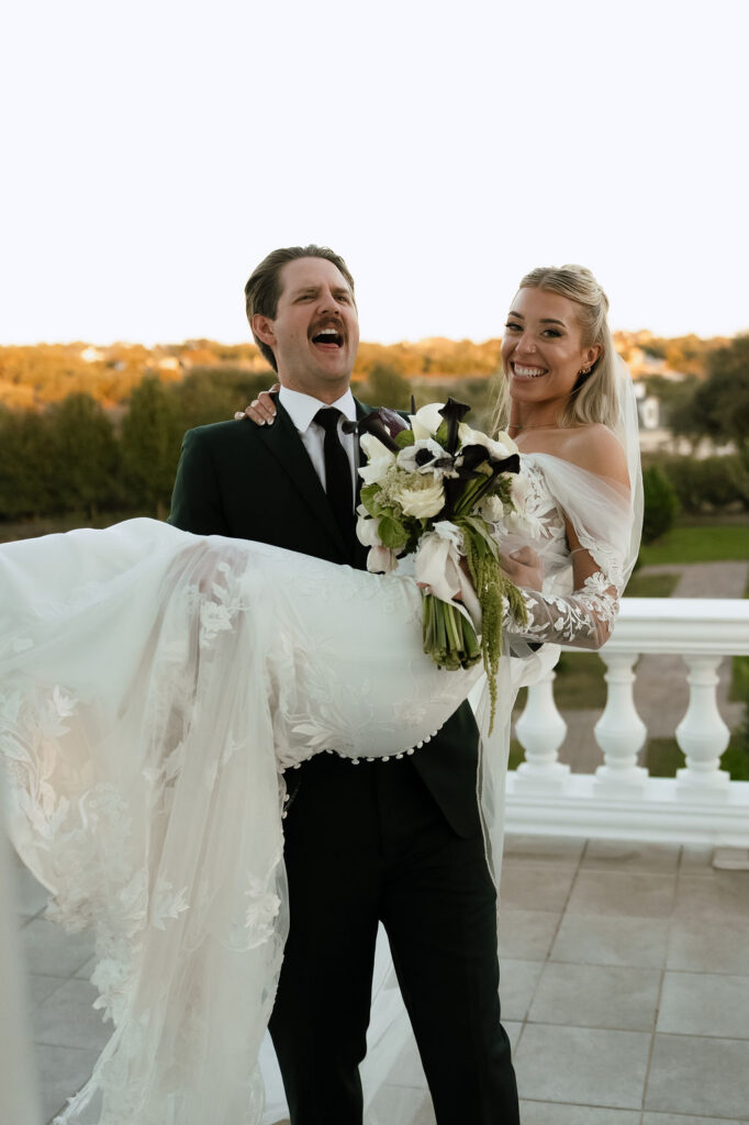 Candid wedding photography