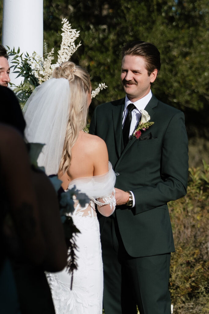 Outdoor wedding photography Texas