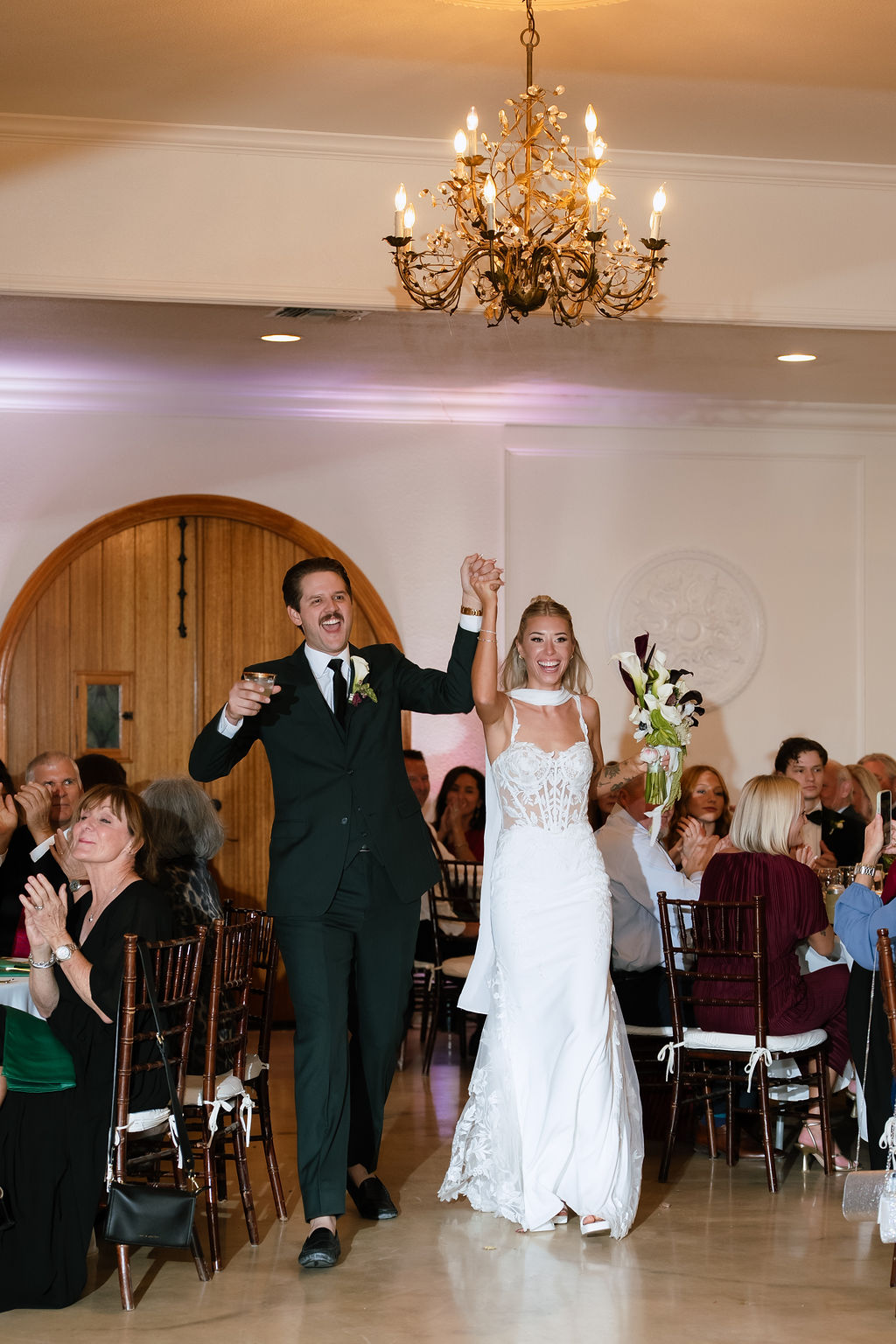 Candid wedding photography