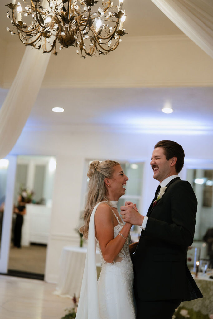 Candid wedding photography