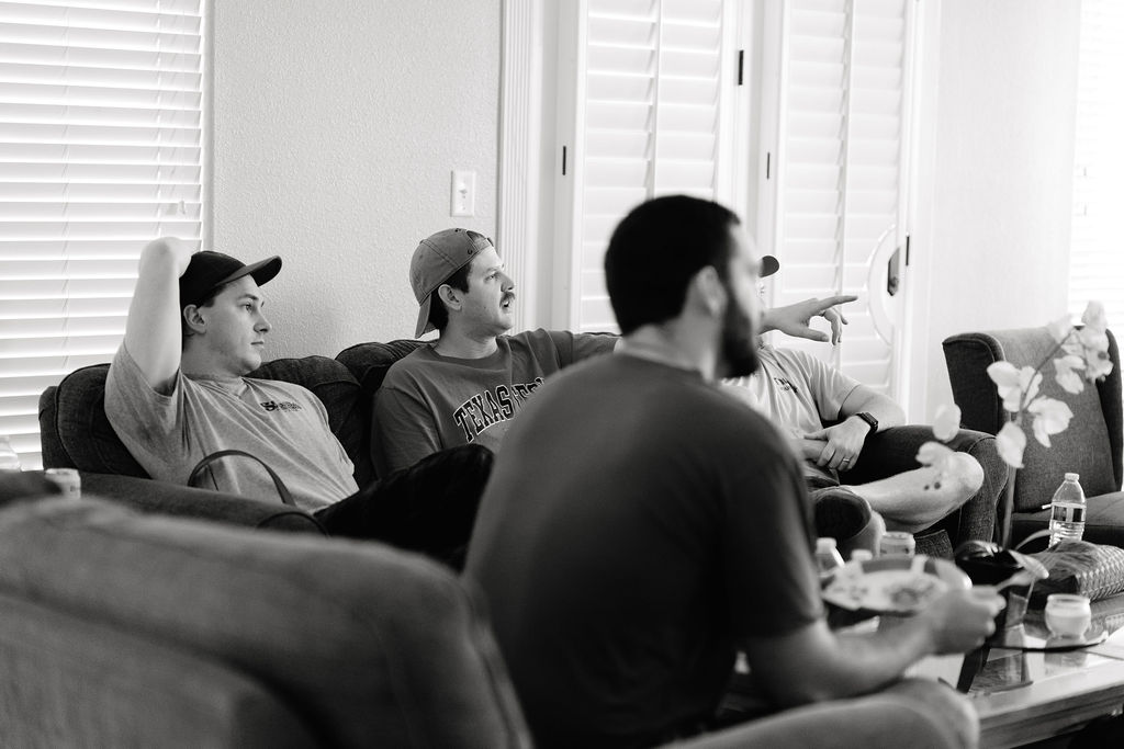 Candid wedding photography