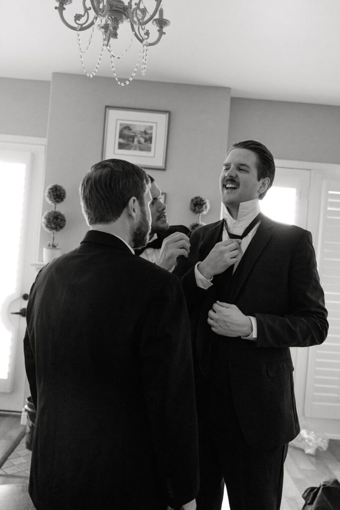 Candid wedding photography