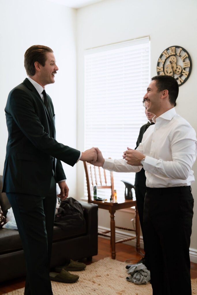 Candid wedding photography