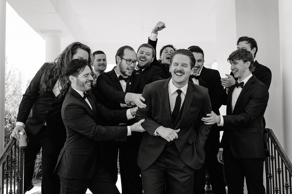 Candid wedding photography