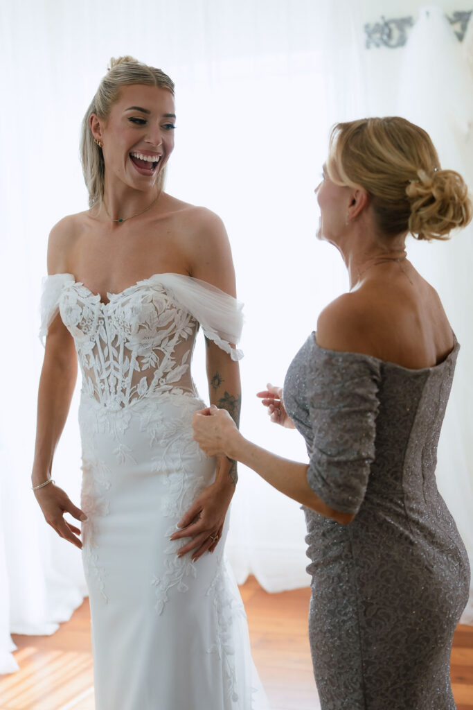 Candid wedding photography