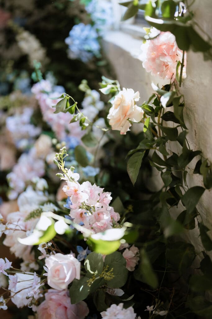 soft bridal details and florals captured by San Antonio wedding photographer Andrea Jang