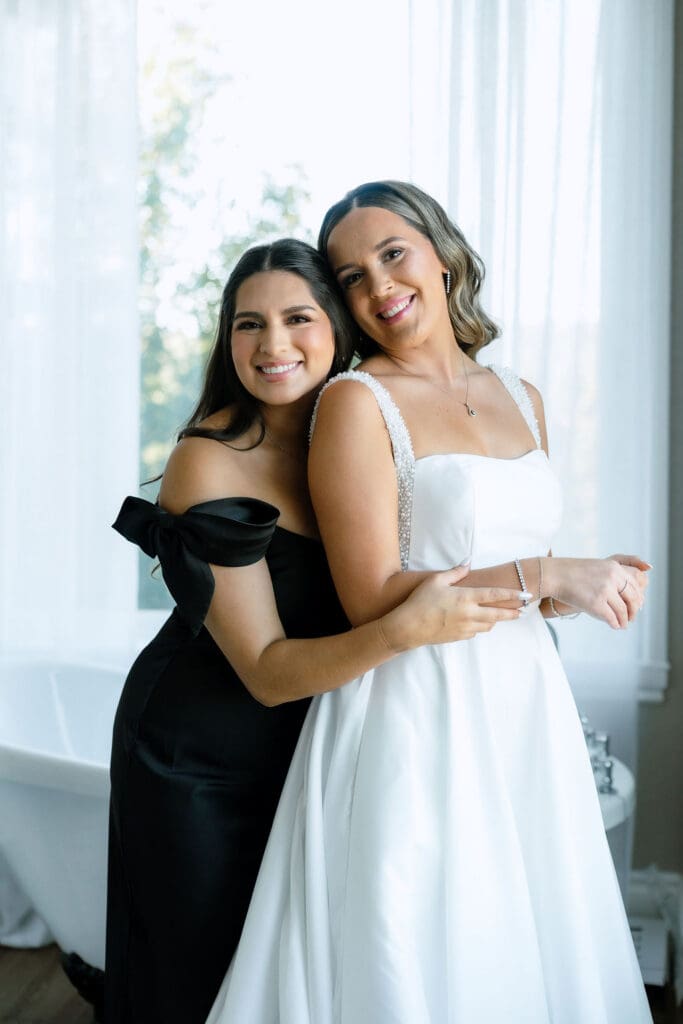 Bridal party at Boerne Texas wedding