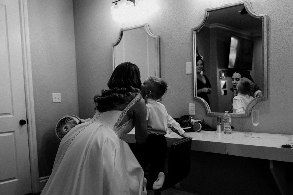 Bridal party at Boerne Texas wedding