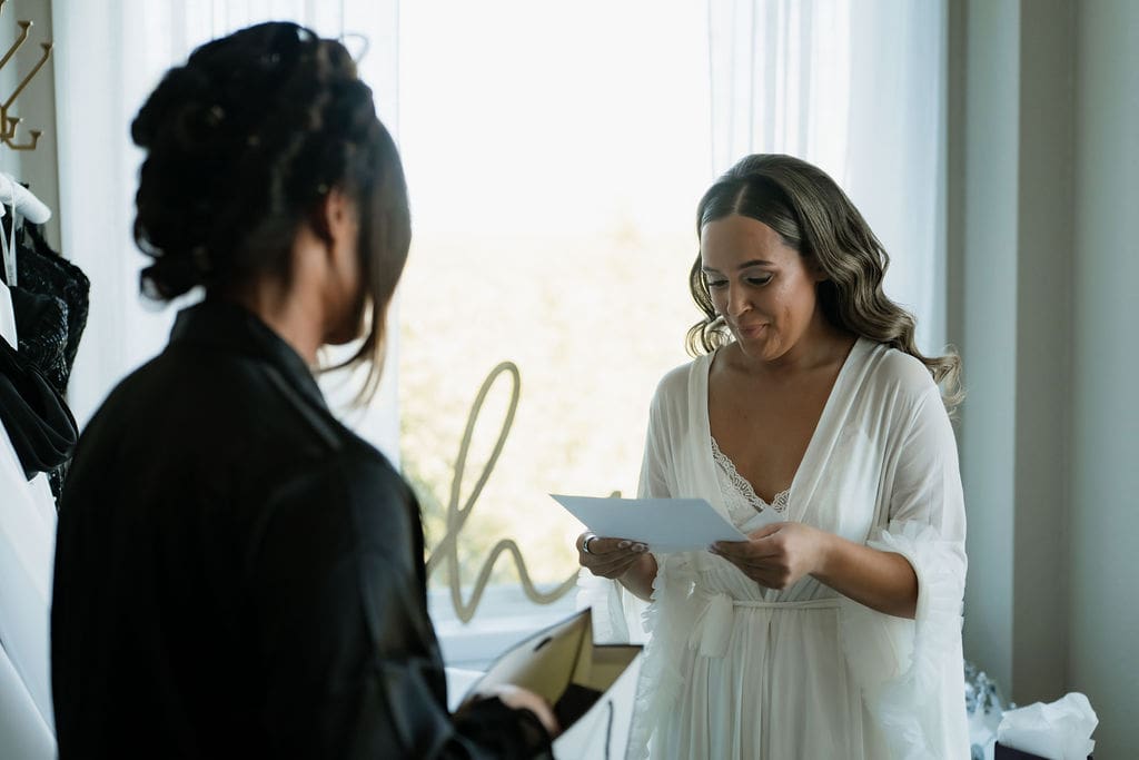 Special Moments Between Bride and Mom at Kendall Point in Boerne TX