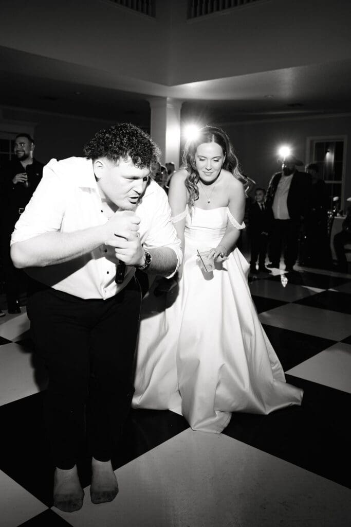 Wedding guests celebrating at Kendall Point venue Boerne Texas