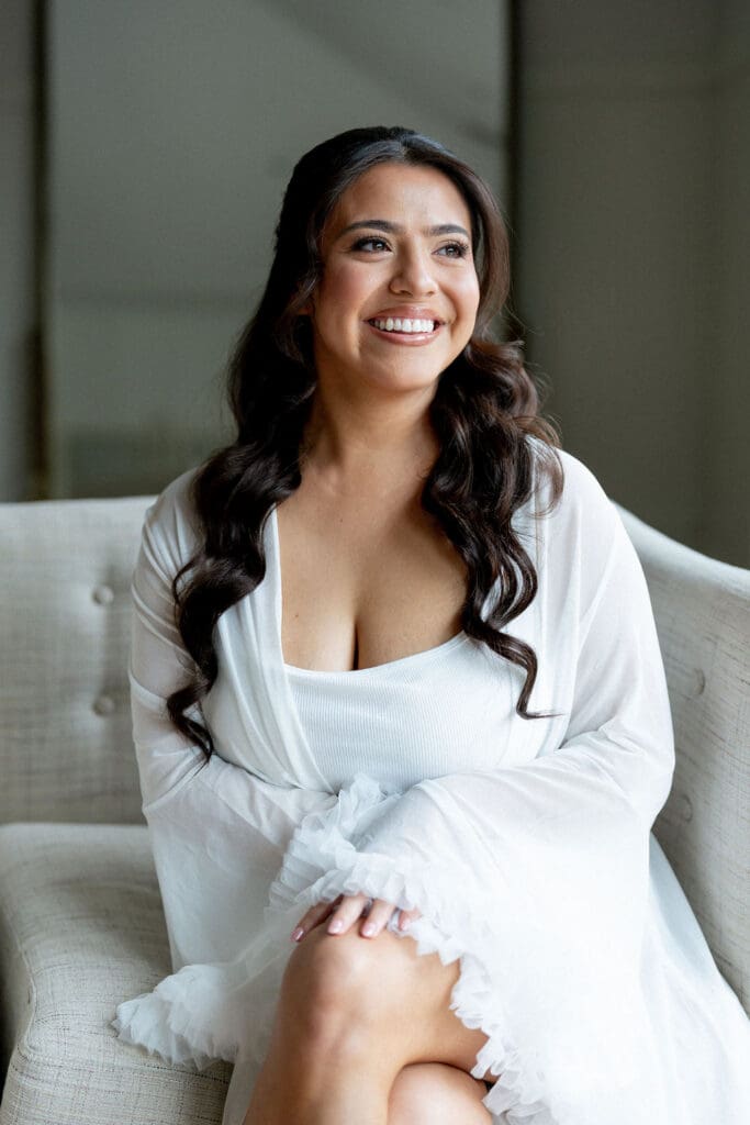 Bride getting ready at The Preserve at Canyon Lake, Texas Hill Country wedding