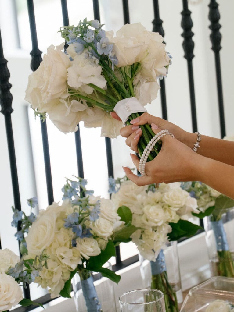Bridal details flatlay at The Preserve at Canyon Lake Texas Hill Country