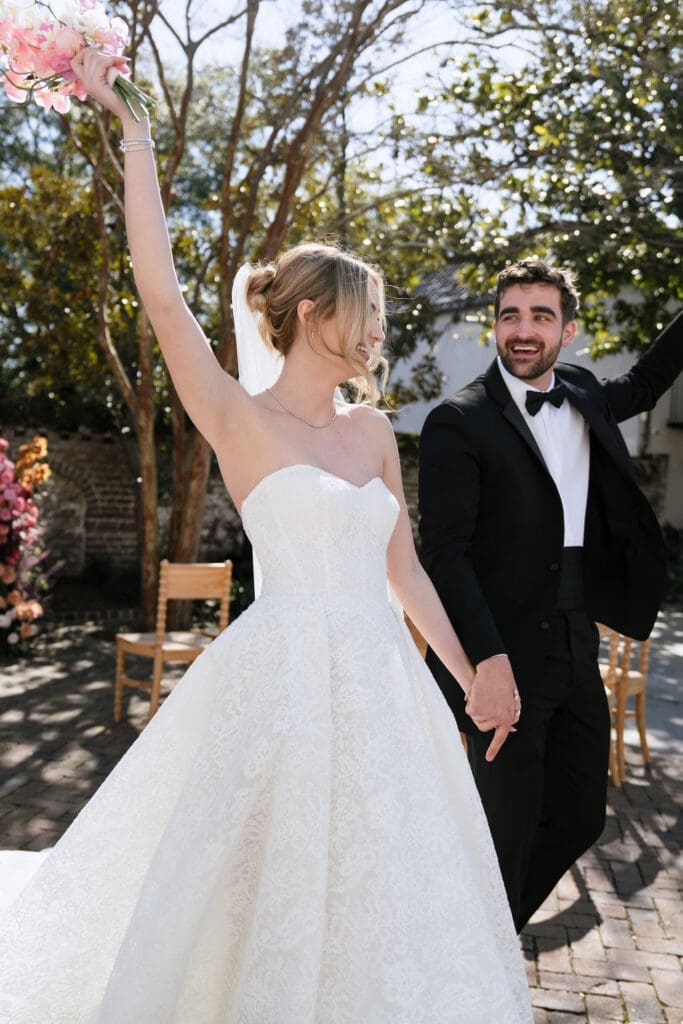 Charleston romance editorial bride and groom portraits at The Gadsden House South Carolina by Austin wedding photographer Andrea Jang