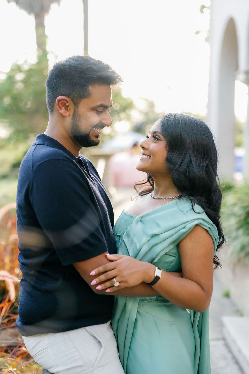 McNay Art Museum engagement photos San Antonio wedding photographer Andrea Jang