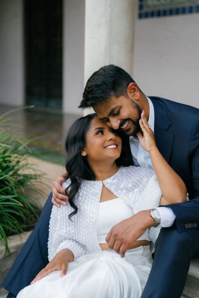 McNay Art Museum engagement photos San Antonio wedding photographer Andrea Jang