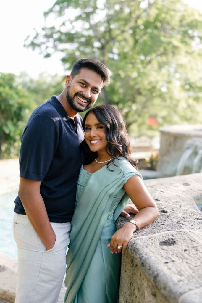 McNay Art Museum engagement photos San Antonio wedding photographer Andrea Jang