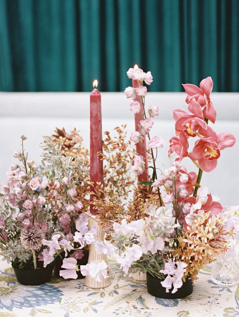 Tablescape design for Jupiter Supper Club Editorial in Austin