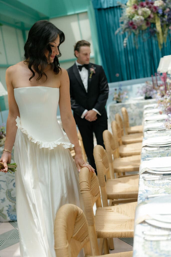 Bright Atrium portrait, Jupiter Supper Club Editorial by Austin wedding photographer