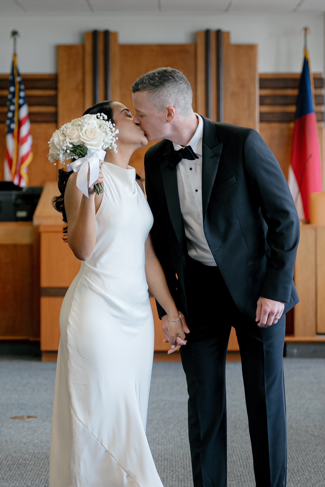 Travis County Courthouse Elopement in Austin Texas at Justice of the Peace Precinct 5 with Judge Tanisa Jeffers