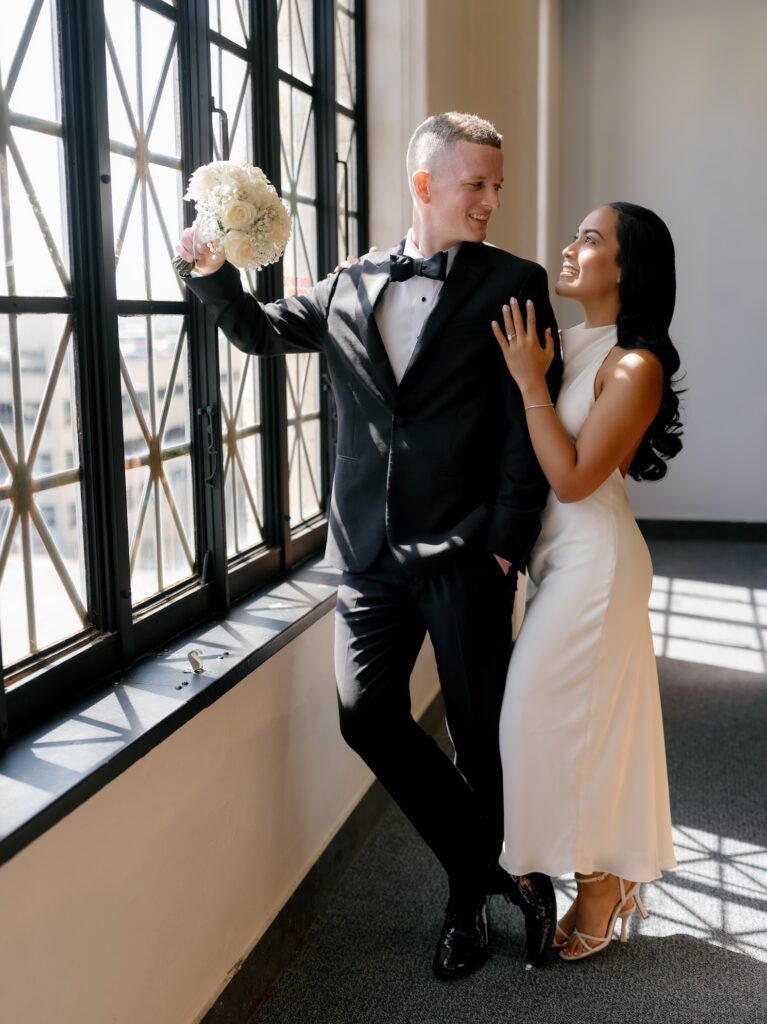 Travis County Courthouse Elopement in Austin Texas at Justice of the Peace Precinct 5 with Judge Tanisa Jeffers